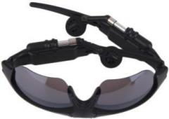 Crystal Digital Bluetooth Sun Glass MP3 Player Earphones