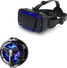 Elevea Combo C171 VR 3D Headset & Digital LED Mobile Cooling Fan 15 Years Warranty