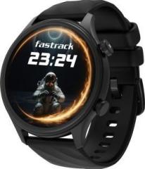 Fastrack Optimus 2 Pro, 36.3mm AMOLED Display, AOD, Metal Case, Working Crown, BT Calling, SOS Smartwatch