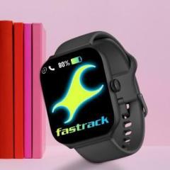 Fastrack Revoltt FS1 Max|Biggest 1.95 inch UltraVU Curve Display|BT Calling|100+ Multisports Smartwatch