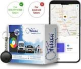 Fetaca I Tag Asset Tracker Keychain Works Only With IOS/iPhone Mobiles And 1 Year Battery Backup Location Smart Tracker