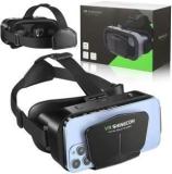 Hespa Virtual Reality Headsets With Strap Built In Buttons & Adjustable Lenses