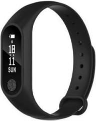 Klick N Shop M2 Sweatproof Smart Fitness Wristband with Heart Rate Sensor/Pedometer/Sleep Monitoring Functions with Notification Reminder Great for Gymming and Jogging