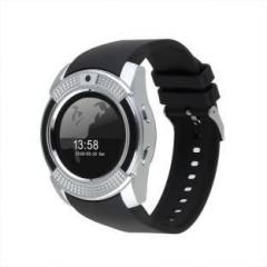 Outsmart with SIM card, 32GB memory card slot, Bluetooth and Fitness Tracker Smoke Black Smartwatch