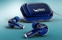 Retold UBONBT 160Earbus Upto 26H Playtime, NoiseTouchOperations Bluetooth Headset Blue Smart Headphones