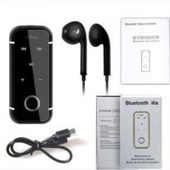 Shopstar i6S Bluetooth V 4.0 With Vibration & Call Function & Digital Sound Headset with Mic LGFS5644 Smart Headphones