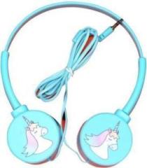 Tlismi Unicorn Blue Wired Headphone Smart Headphones