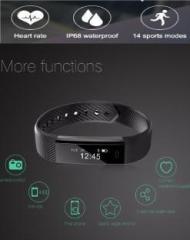 Ykarn Trades A400_ID115 LATEST activity tracker waterproof smart band black