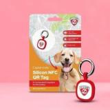 Zimaxx Secure Your Pet With Our Silicon NFC QR Tag Get Pet | 24/7 Safety Pet Tracker For Dogs Location Smart Tracker