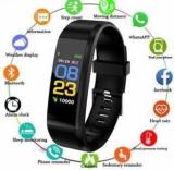 Ykarn Trades ID115 Black Fitness Smart Band Watch