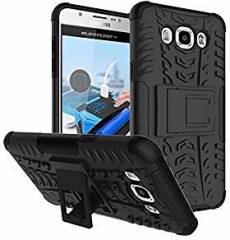 Suvice Military Grade Armor Kickstand Cover For Samsung Galaxy J2 Back Cover in Black Colour