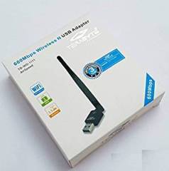 AlexVyan Premium New USB Wifi 600 Mbps Wi Fi Dongle 600Mbps Wireless Adapter Adaptor 802.11n/g/b with Antenna Antena Antina