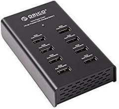 ORICO 8 Port 12V6.5A USB Smart Charging Station with 78W output for Tablets Black