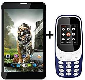 IKALL N5 Tablet with K3310 Mobile Phone Combo