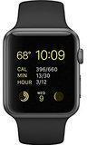 Apple 42mm Smart Watch Space Grey Aluminum Case/Black Band