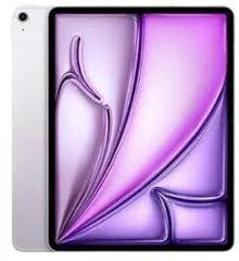 Apple iPad Air 13 : Liquid Retina Display, 256GB, Landscape 12MP Front Camera / 12MP Back Camera, Wi Fi 6E + 5G Cellular with eSIM, Touch ID, All Day Battery Life Purple