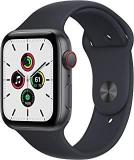 Apple Watch SE Space Grey Aluminium Case With Midnight Sport Band Regular