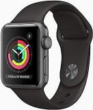 Apple Watch Series 3 Space Grey Aluminium Case With Black Sport Band