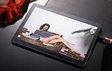 BEESCLOVER 10.1 Inch IPS High Definition Screen Tablet PC Android Quad Core 4+64GB HD WiFi 3G Phablet Black UK Plug