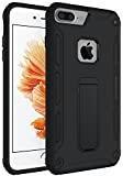 Chevron Apple Iphone 7 Plus Back Cover Case, ChevPassion Hybrid Armor Design Kick Stand Up Feature Dual Layer Protective Shell Hard Back Cover Case Apple Iphone 7 Plus Black