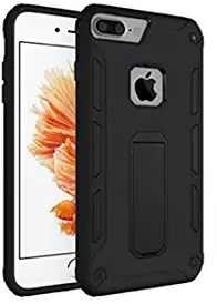 Chevron Apple Iphone 7 Plus Back Cover Case, ChevPassion Hybrid Armor Design Kick Stand up Feature Dual Layer Protective Shell Hard Back Cover Case Apple Iphone 7 Plus Black