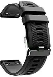 CHI AK Compatible for Garmin Fenix 5/5 Plus Smart Watch Soft TPU Watch Band Wrist Strap 140 220mm