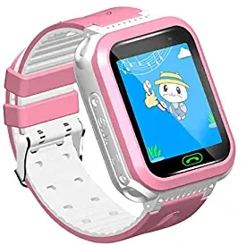 CHI AK Multifunction Bluetooth Smartwatch Waterproof Kids GPS 1.44 inch Anti Lost Watch for Girls Boys