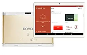 DOMO Slate SL32 10.1 inch 3G Calling Tablet PC with Dual SIM Slots, 1GB RAM, 16GB Storage, QuadCore CPU, GPS, Bluetooth