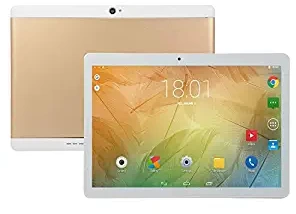 Fidgetkute 10.1 inch Tablet Android 8.0 Bluetooth PC 8+64G ROM 2SIM with GPS Gold EU Plug