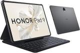 HONOR Pad 9 With Free Bluetooth Keyboard, 12.1 Inch 2.5K Display, 8GB, 256GB Storage, Snapdragon 6 Gen 1, 8 Speakers, Up To 17 Hours, Android 13, WiFi Tablet, Metal Body, Gray