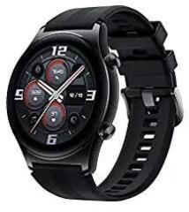 Honor Watch GS 3 Smartwatch with 1.43 inch AMOLED Touch Screen, Heart Rate, Sleep and Blood Oxygen, Dual GPS, Bluetooth Calling, 14 Days Life, 100+ Diverse Sport Modes, Midnight Black