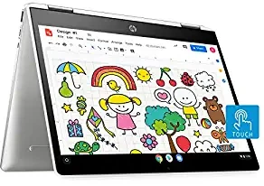 HP Chromebook x360 12 Inch Ultra Light Touchscreen with Bluetooth Headset, 12b ca0006TU