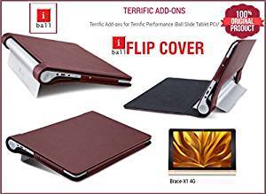 I BALL Flip Cover For Slide New Brace X1 4G Tablet Cherry Maroon