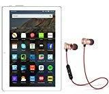 IKALL N10 Dual Sim 4G Calling Tablet With 10.1 Inch Display With Bluetooth Stereo Magnetic Headset