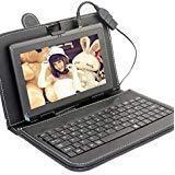 IKALL N8 3G+Wifi Calling Tablet With Keyboard Cover Black