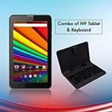 IKALL N9 Android Tablet With Keyboard Black