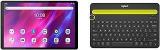 Lenovo Tab K10 3GB RAM 32GB Storage With Logitech K480 Wireless Multi Device Keyboard Black