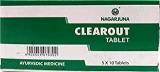 NAGARJUNA Clearout tablet 50, Green