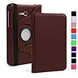 Nv 360 Degree Rotating PU Leather Smart Magnetic Stand Flip Case Cover For Samsung Galaxy Tab J Max/Tab A 7.0 Inch T285 T280