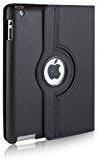 Nv Leather 360 Degree Rotating Folio Case Cover Stand For IPad 2/3/4