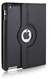 NV Store Ipad 360 Degree Rotating Leather Case Cover Stand For Apple iPad 2 3 4