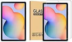 Samsung Galaxy Tab S6 Lite 26.31 cm, S Pen in Box, Slim and Light, Dolby Atmos Sound, 4 GB RAM, 64 GB ROM, Wi Fi+LTE, Angora Blue + 1 Pack Tempered