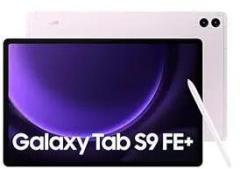 Samsung Galaxy Tab S9 FE+, S Pen in Box, 31.50 cm Display, RAM 8 GB, ROM 128 GB Expandable, WiFi+5G, IP68 Tablet, Lavender