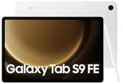 Samsung Galaxy Tab S9 FE, S Pen in Box, 27.69 cm Display, RAM 8 GB, ROM 256 GB Expandable, Wi Fi, IP68 Tablet, Silver