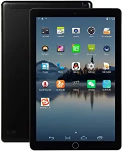 ShiningLove 10 Inch Android Tablet 16GB Hard Drive Capacity 3G Call Tablet Phone Tablet Gaming WiFi Bluetooth Black British