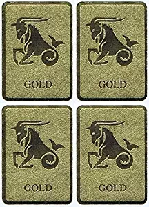 Shreenathji Trading Gold Anti Radiation Chip/Patch for Mobiles/Tablets/Microwaves/Television/Laptops Set of 4 Pcs