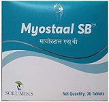 Solumiks Myostaal SB 30 tablet, Multicolour