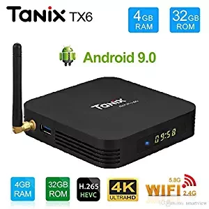 Tanix TX6 Allwinner H6 Android 9.0 Mini PC 2.4GHz+5GHz 4K 1080P Bluetooth Smart TV Box TX3 Mini X96 Mini MXQ Pro