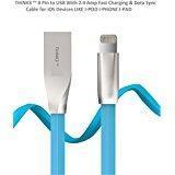 THINK3 High Quality USB 2.4 A Zinc Alloy Quick Charge Cable For IOS Devices Like I Phone I PAD I POD