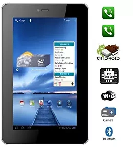 Vox V102 Dual Sim Calling 7 inch Android Tablet with Bluetooth, Tv, Fm, 3G, Capacitive Touch